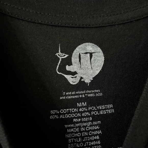 It Movie Women’s Black Shirt Medium “you’ll Float Too”. 50% cotton, 40% - Picture 5 of 15